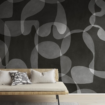 Fototapet, Overlap, Dark, Rebel Walls - Img 3