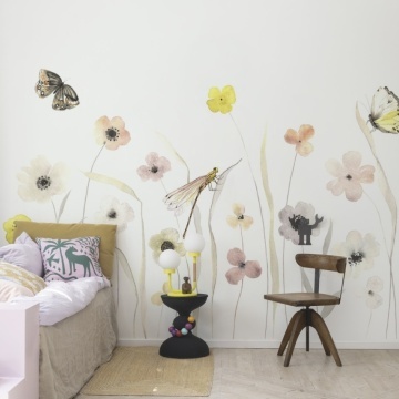 Fototapet, Pastel Flowers, Rebel Walls - Img 3