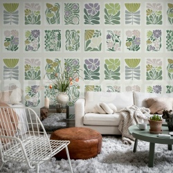 Fototapet, Playful Flora, Pastel, Rebel Walls - Img 3