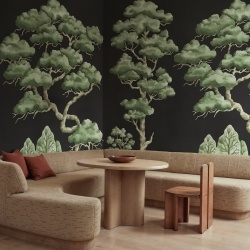 Fototapet, Poetic Trees, Black, Rebel Walls