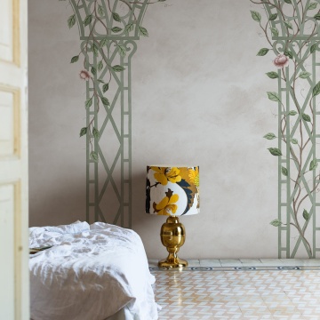 Fototapet, Poetic Trellis, Green, Rebel Walls - Img 3