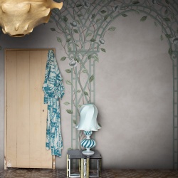 Fototapet, Poetic Trellis, Light Blue, Rebel Walls - Img 3