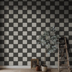 Fototapet, Porcelain Tiles, Graphite, Rebel Walls
