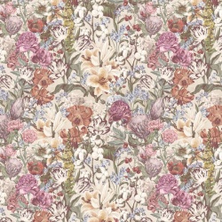 Fototapet Primavera Pastel Flowers (cream), VLAdiLA - Img 2