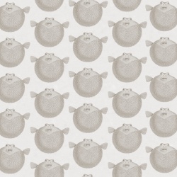 Fototapet, Puffer Fish, White, Rebel Walls - Img 2