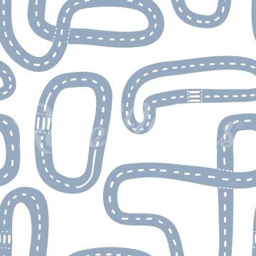 Fototapet, Race Track, Soft Blue, Rebel Walls - Img 2