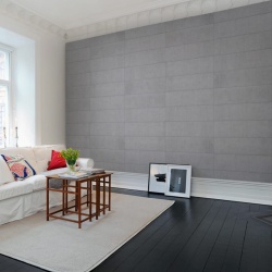 Fototapet, Rectangular Concrete Tiles, Rebel Walls