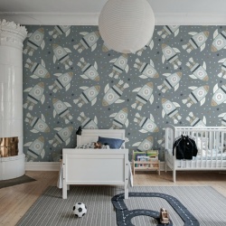 Fototapet, Rockets, Gray, Rebel Walls - Img 6