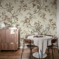 Fototapet, Rose Garland, Beige, Rebel Walls - Img 3