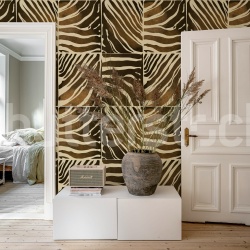 Fototapet, Savanna Stripe, Brown, Rebel Walls - Img 3