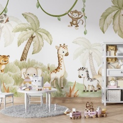 Fototapet Savannah Joy, Oliver Robins