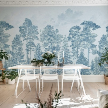 Fototapet, Scandinavian Bellewood, Vintage Blue, Rebel Walls - Img 3