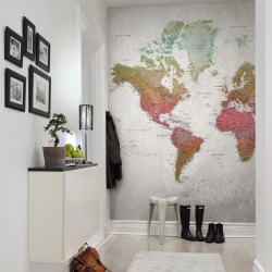 Fototapet, School Atlas, Rainbow, Rebel Walls