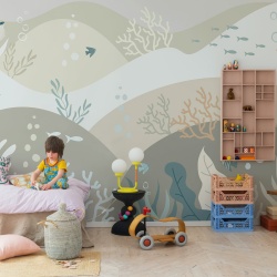 Fototapet, Sea Hills, Sand Beige, Rebel Walls - Img 3