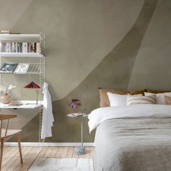 Fototapet, Shapes in Motion, Beige, Rebel Walls