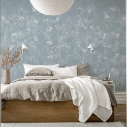 Fototapet, Soft Chinoiserie, Baby Blue, Rebel Walls