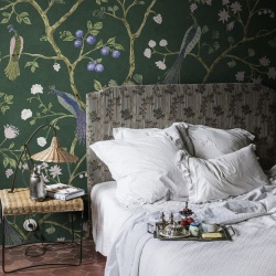 Fototapet, Songbirds, Emerald, Rebel Walls