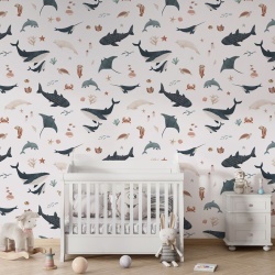 Fototapet Splendid Sea - White, Kikki Belle - Img 3