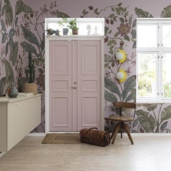 Fototapet, Strawberry Field, Pink, Rebel Walls