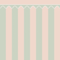 Fototapet, Stripe Chateau, Pastel, Rebel Walls - Img 2