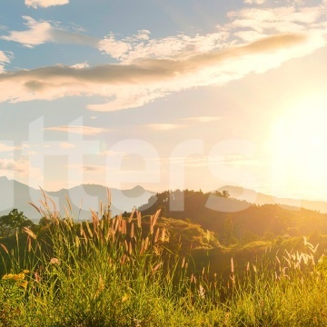 Fototapet, Sunrise Hills, Soft, Rebel Walls - Img 2