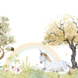 Fototapet, Unicorn Dream, Rainbow, Rebel Walls - Img 2