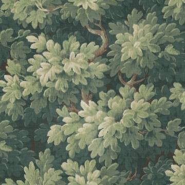 Fototapet, Vintage Foliage, Green, Rebel Walls - Img 2