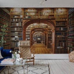 Fototapet, Vintage Library, Rebel Walls - Img 1