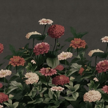 Fototapet, Vintage Meadow, Dark, Rebel Walls - Img 2