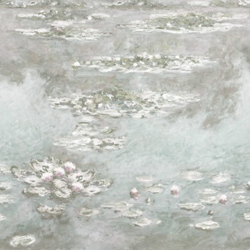Fototapet, Water Lilies Monet, Soft, Rebel Walls - Img 2