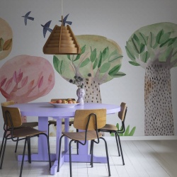 Fototapet, Watercolor Garden, Rebel Walls - Img 4
