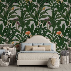Fototapet White tropical story, VLAdiLA