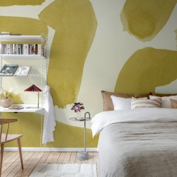 Fototapet, Wiggle Shapes, Yellow, Rebel Walls - Img 3