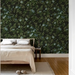 Fototapet, Wildflower Vista, Black, Rebel Walls - Img 3