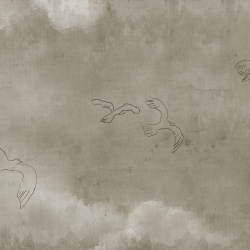 Fototapet, Wings Over Horizon, Beige, Rebel Walls - Img 2