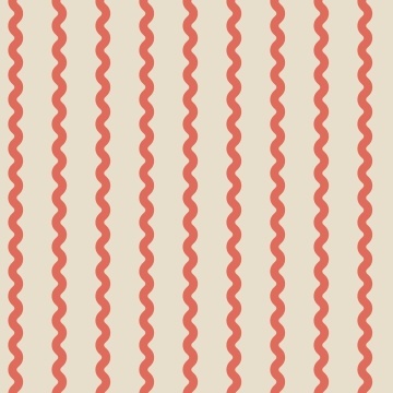 Fototapet, Wobbly Stripe, Red, Rebel Walls - Img 2