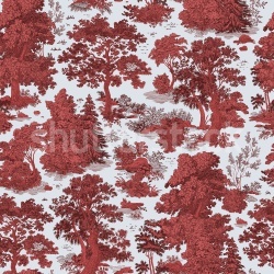 Fototapet, Woodland Toile, Red, Rebel Walls - Img 2