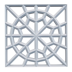 Ornament din poliuretan A 717 - 33x33x2 cm