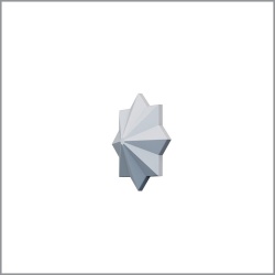 Ornament din poliuretan A711 - 14.5x14.5x3.5 cm - Img 2
