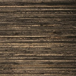 Panou decorativ 3D, Tec, Nipa Hut Black Wash, 6 placi 42x42cm, 1 mp