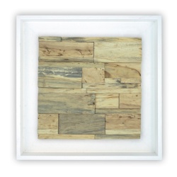 Panou decorativ lemn, Arbore de cauciuc, Lupe Sina White