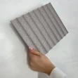 Panou riflaj decorativ 3D Gresso, Stone Grey, 25x1.3x270 cm - Img 6