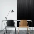 Panou riflaj decorativ 3D Onda, Negru, 11.2x1.3x270 cm - Img 8