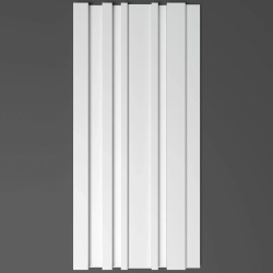 Panou riflaj decorativ 3D, PNH883 - 25x1.9x280 cm