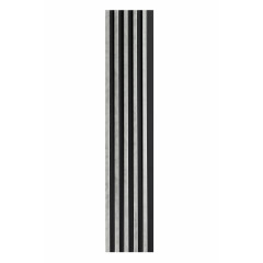 Profil dreapta pentru panou riflat 3D Asti, Silver, 270x3.5cm, Lamelio