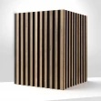 Profil dreapta pentru riflaj decorativ 3D Asti, Oak Craft, 3.5x1.2x270 cm - Img 3