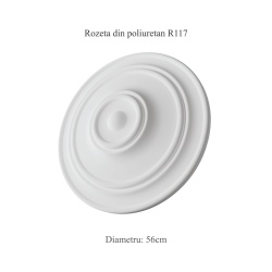 Rozeta din poliuretan, Manavi, R117 - Ø 56 cm - Img 3