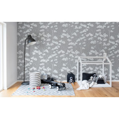Tapet Animal Tree, Grey, Rebel Walls - Img 1