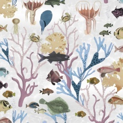 Tapet Aquarium, Pastel, Rebel Walls - Img 2