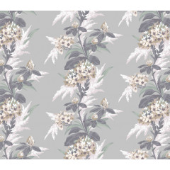 Tapet Aurora, Mist Grey Luxury Floral, 1838 Wallcoverings, 5.3mp / rola - Img 2